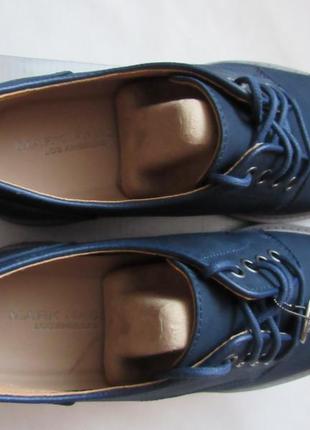 Мужские кожаные туфли с нубука mark nason 26.5 см стелька 41 eur6 фото