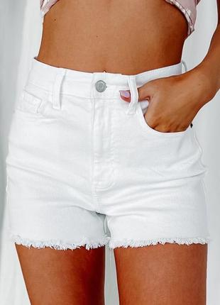 Шорти джинсові білі zara h&m esmara1 фото