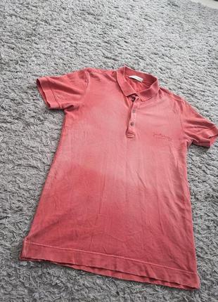 Футболка поло pierre balmain garmend dayed polo3 фото