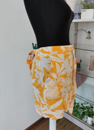 Стильные шорты вискоза,цветочного принт высокая посадка2 фото