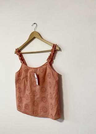 Нова котонова блуза з прошви від lipsy london🌿