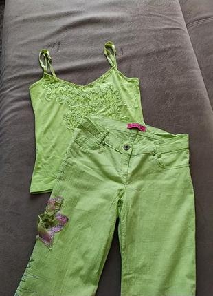 Майка стрейч, брюки, штани, джинси larina3 фото