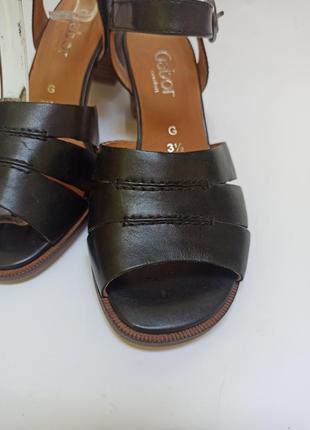 Gabor босоножки на меленьком каблуке.брендовая обувь сток4 фото