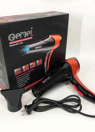 Фен gemei gm-1766 2.6 квт