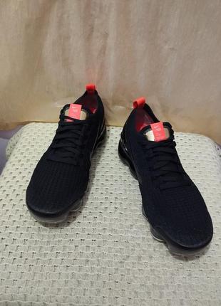 Nike air vapormax flyknit 3 black/black/igloo/flash crimson hot sale
