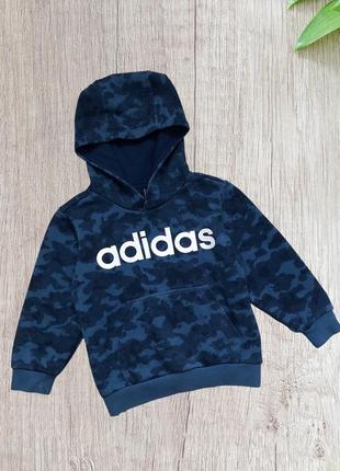 Толстовка, худи, кофта adidas (оригинал) на мальчика 5-6 лет3 фото