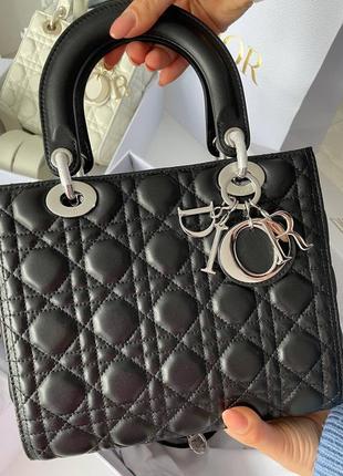 Сумка без отличия от оригинала 1:1 medium lady dior bag