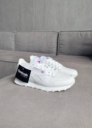 Кроссовки reebok classic white