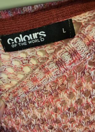 🌸🕊️🌿 ... удлиненный ажурный легкий свитер  ... 🌿🕊️🌸 4