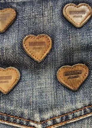 Moschino, джинсы укороченные, кюлоты, лето3 фото