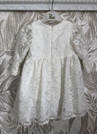 Праздничное платье 74-80 р5 фото
