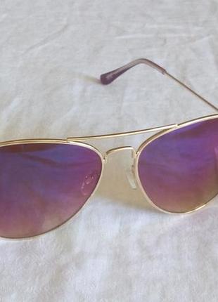 Сонцезахисні окуляри н&м "авіатори"