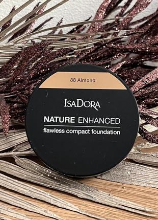 Оригінал isadora nature enhanced flawless compact foundation кремова тональна основа 88 almond оригинал кремовая тональный крем