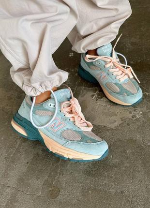 Жіночі кросівки кеди new balance 993 x joe freshgoods blue premium