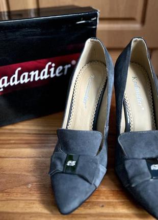 Туфли женские замшевые kadandier2 фото