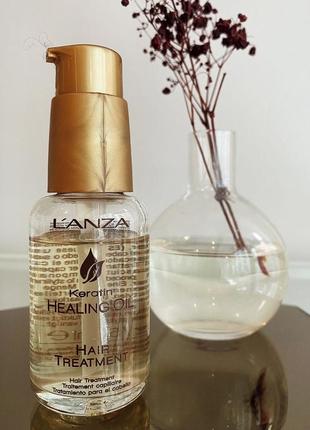 Кератиновий еліксир для волосся l'anza keratin healing oil treatmen