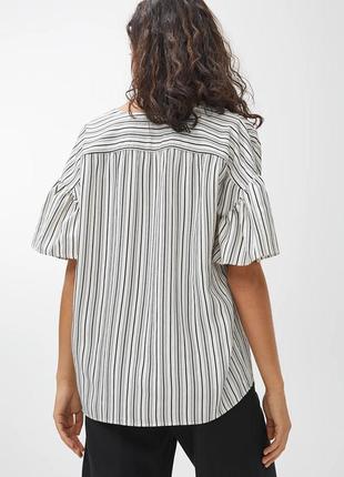 Топ arket textured stripe top cos / 383 фото