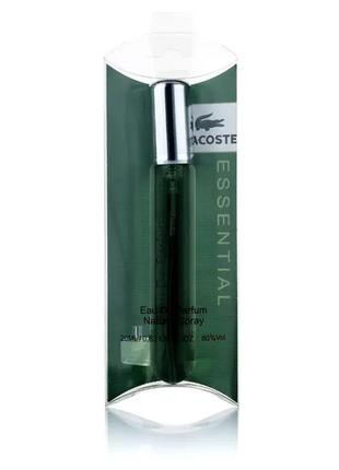 Мужской мини парфюм lacoste essential, 20 мл3 фото