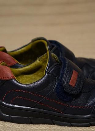 Хорошенькие кожаные темно-синие полуботинки start-rite англия 5 1/2 р.