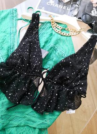Топ кроп-топ zara h&m juste bershka
