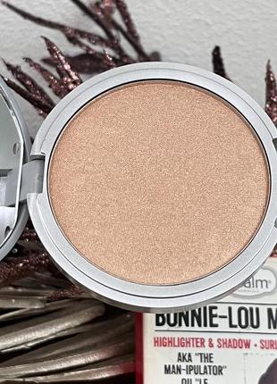 Оригінал thebalm bonnie-lou manizer highlighter & shadow хайлайтер оригинал хайлайте2 фото