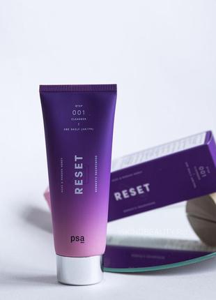 Кремовий засіб для вмивання reset acai and manuka honey cleanser від psa