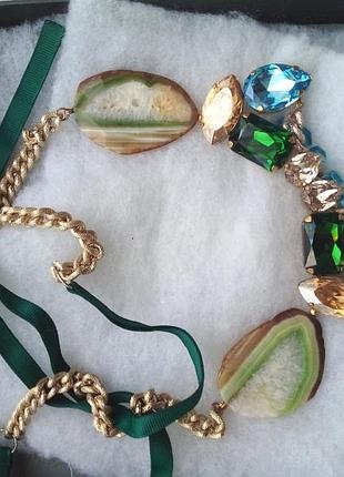 Колье укр бренда sorel crystals