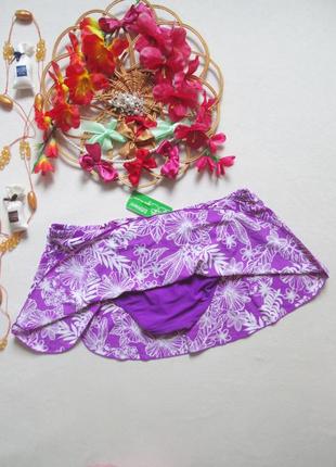 Шикарные плавки юбка низ от купальника батал в цветочный принт bhs 🌺💖🌺5 фото