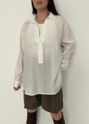 Льняная рубашка esprit