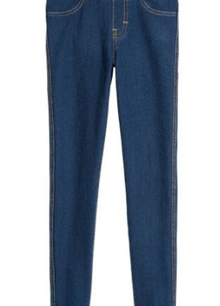 Джеггінси темно сині h&m 140 см