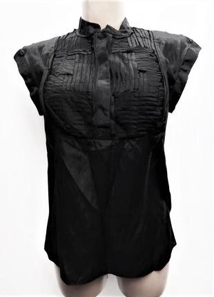 New kenneth cole премиум  шелковая блуза топ /7942/