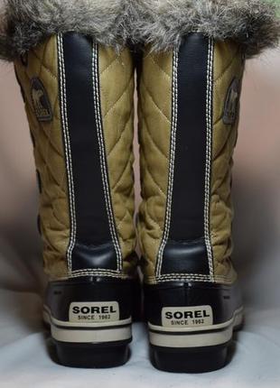 Термоботинки sorel tofino waterproof ботинки сапоги зимние женские оригинал 40-41р/27см4 фото