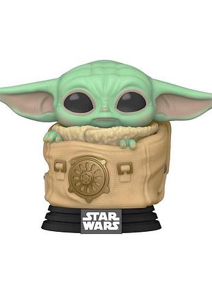 Ігрова фігурка funko pop мандалорець малюк йода у сумці малыш йода