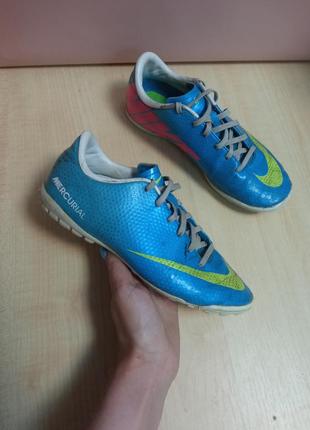 Сороконожки nike mercurial victory iv tf junior 555634-474 оригинал