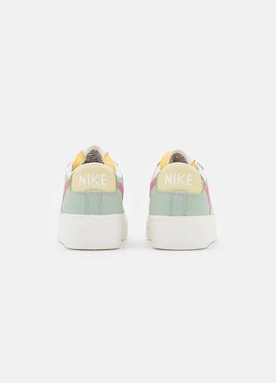 Кроссовки кеды piece nike wmns blazer low platform5 фото