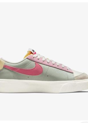 Кроссовки кеды piece nike wmns blazer low platform3 фото