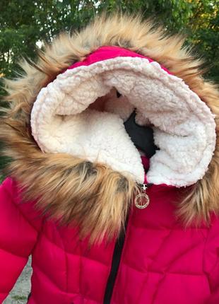 Зимняя курточка девочке2 фото