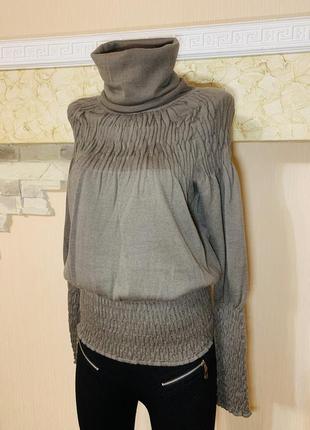 Гольф свитер туника шерсть