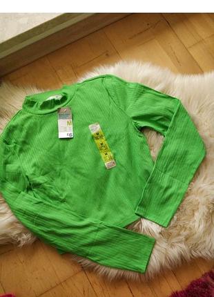 Трендовый коттоновый яркий топ primark