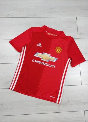 Спортивная футболка adidas manchester united для мальчика1 фото