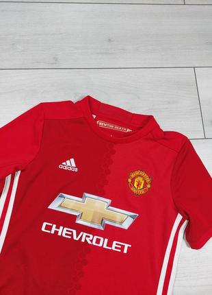 Спортивная футболка adidas manchester united для мальчика2 фото