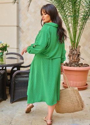 Шикарный костюм юбка миди трапеция расклешенная на резинке с разрезом рубашка кофта блуза малиновый зеленый фиолетовый хаки большого размера батал3 фото