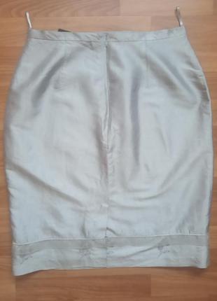 Нарядная шёлковая юбка hamells на р.l-xl2 фото
