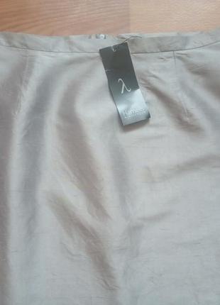 Нарядная шёлковая юбка hamells на р.l-xl5 фото