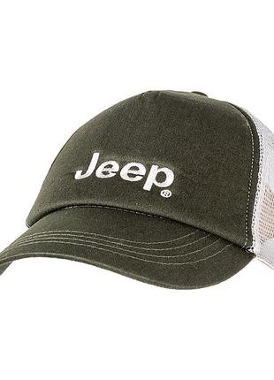 Бейсболка jeep mesh cap embroidery j22w комбинированный one size (o102604-e844)