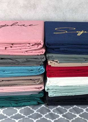 🔥багато кольорів 🔥вишукана постільна білизна сrown👑