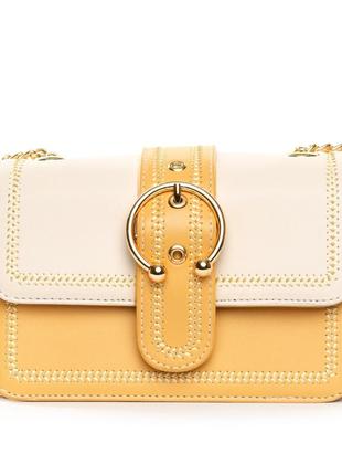 Женская сумочка-клатч fashion 12081 желтый1 фото