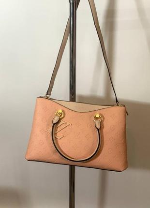 Розовая пудра женская сумка louis vuitton
