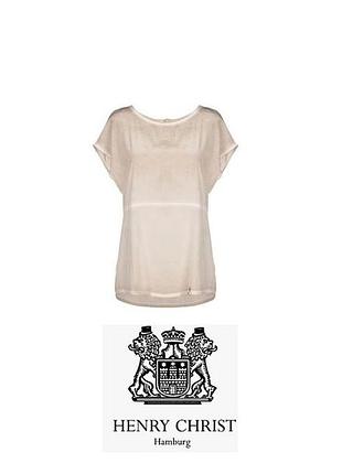 Шелковая блуза henry christ