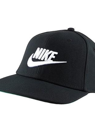 Бейсболка nike u nsw df pro futura cap черный one size (891284-010)1 фото